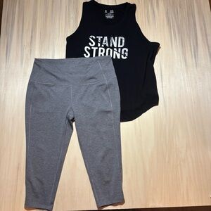 Charcoal Women's Active Leggings